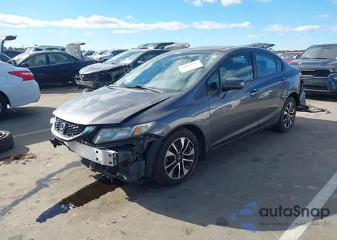 2015 Honda Civic Ex из США, поврежденный, VIN 19XFB2F82FE052338